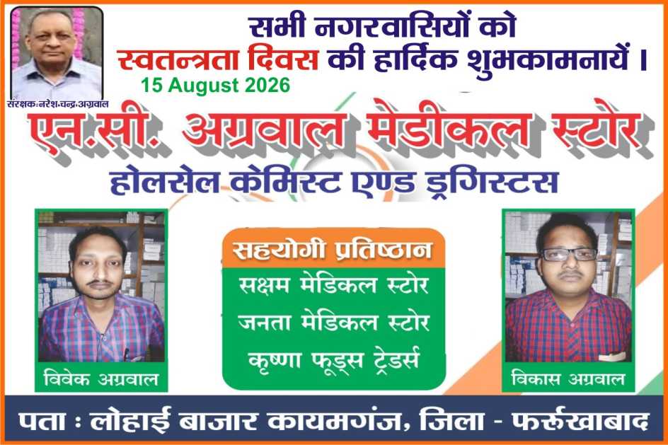 स्वतंत्रता दिवस की हार्दिक शुभकामनाएं