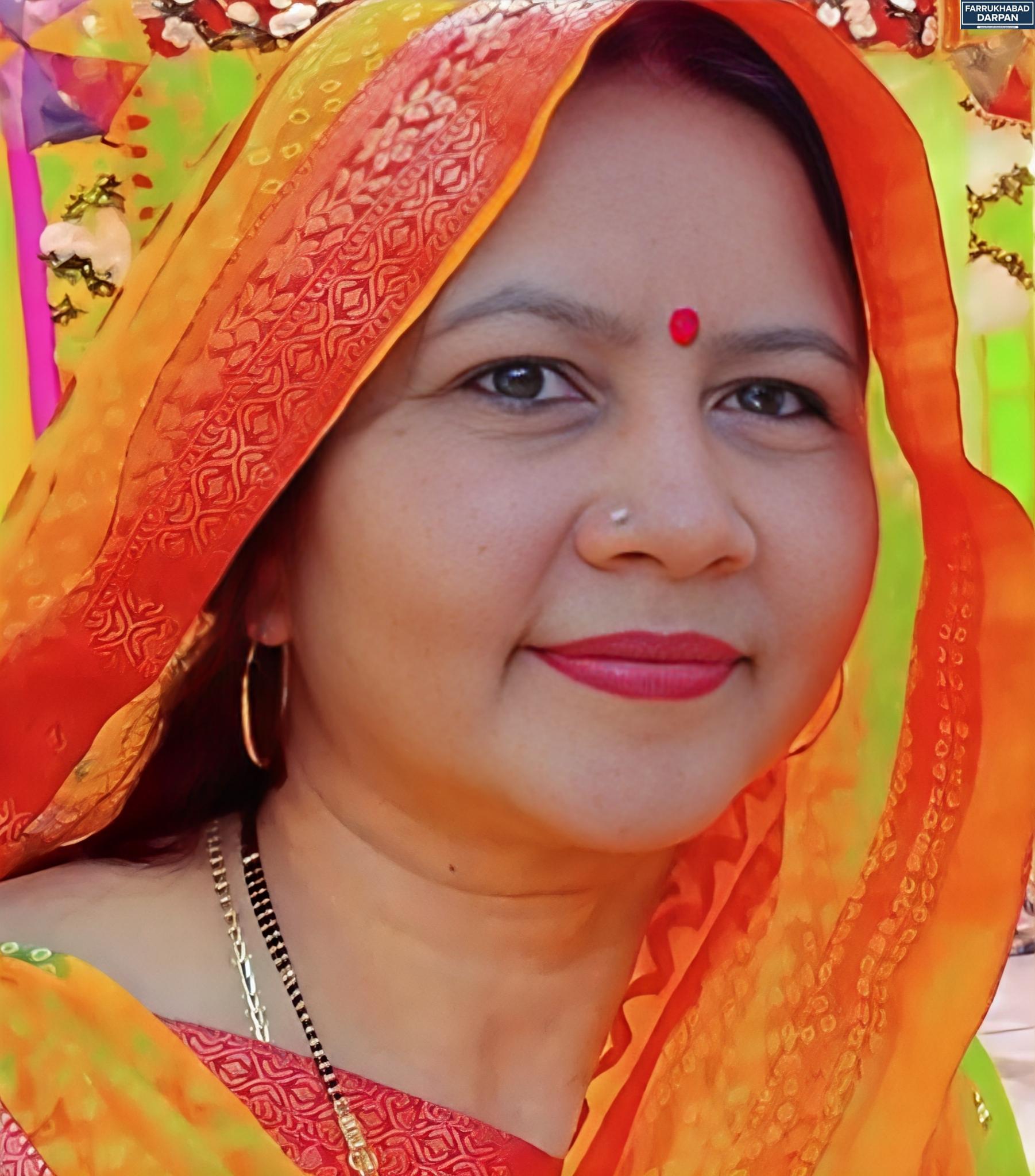 मृतक शिक्षामित्र अर्चना चौहान का फाइल फोटो